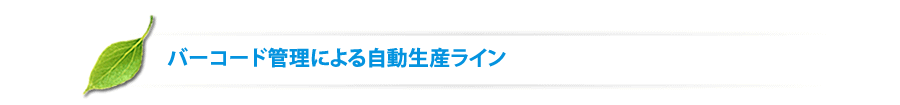 坂本建装社　バーコード管理による自動生産ライン